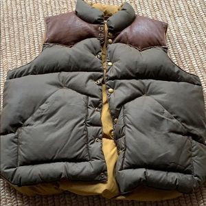 rrl down vest